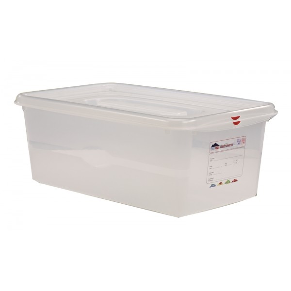 GN Storage Container  FULL SIZE 200mm Deep 28L (supplied with lid) (6pk)