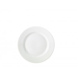 Royal Genware Classic Winged Plate 26cm White (pack of 6)