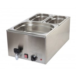 Bain Marie  FULL SIZE With Tap 1.2Kw Supplied without pans