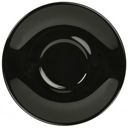 Royal Genware Saucer 12cm Black (Pack of 6)