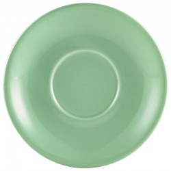 Royal Genware Saucer 12cm Green (Pack of 6)