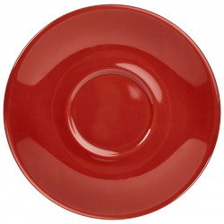 Royal Genware Saucer 12cm Red (Pack of 6)