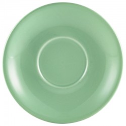 Royal Genware Saucer 13.5cm Green (Pack of 6)