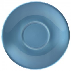 Royal Genware Saucer 14.5cm Blue (Pack of 6)
