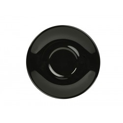 Royal Genware Saucer 16cm Black (pack of 6)