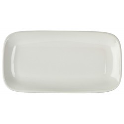 Royal Genware Rectangular Rounded Edge Plate 35.7 x 19cm (pack of 3)