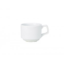 Royal Genware Stacking Cup 17cl 6oz - Fits Saucer 162115 (pack of 6)