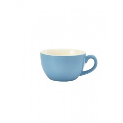 Royal Genware Bowl Shaped Cup 25cl Blue (pack of 6)