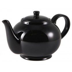 Royal Genware Teapot 85cl/30oz Black (Pack of 6)