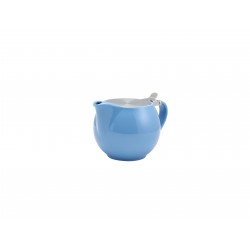 GenWare Porcelain Blue Teapot with St/St Lid & Infuser 50cl/17.6oz (Pack of 6)