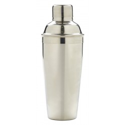 Stainless Steel  Cocktail Shaker 75cl 9.3/4 high. incl lid