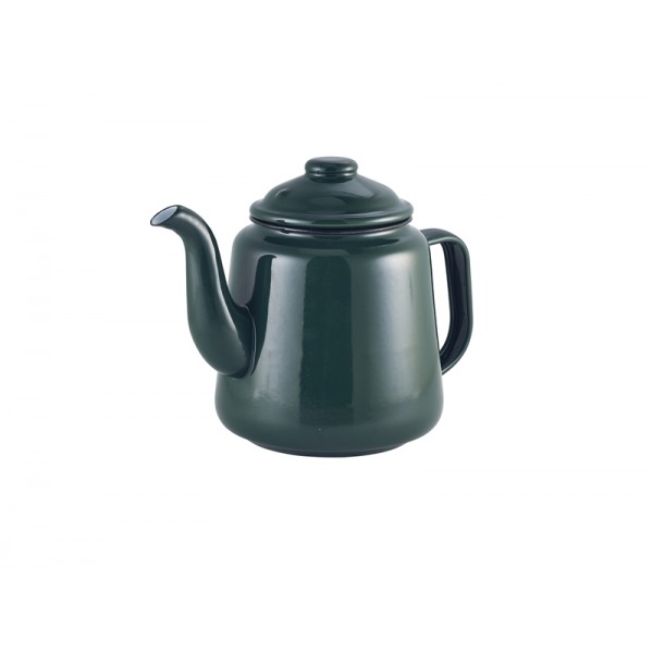 Enamel Teapot Green 1.5L