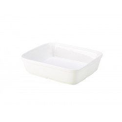 Royal Genware Rect. Roaster 31 x 24cm White 6cm deep (pack of 4)