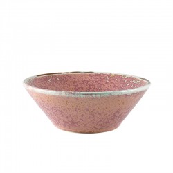 Terra Porcelain Rose Conical Bowl 14cm (Pack of 6)