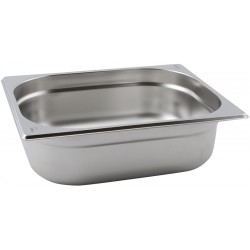 Stainless Steel Gastronorm Pan 1/2 - 20mm Deep