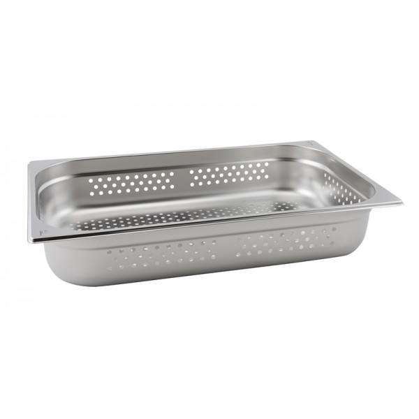 Perforated Stainless Steel Gastronorm Pan  FULL SIZE - 150mm Deep
