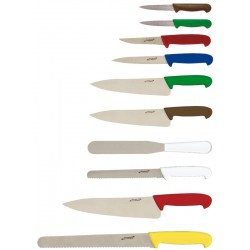10 Piece Colour Coded Knife Set