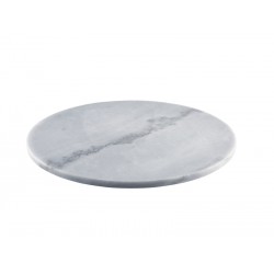 Grey Marble Platter 33cm Dia.