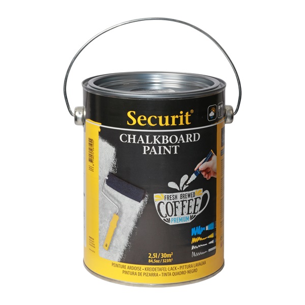 Chalk Board Paint 2.5L Covers 30 Meters Squared
