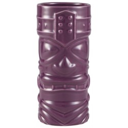 Purple Tiki Mug 40cl/14oz 16.5 x 7.5cm (H x Dia.) (pack of 4)