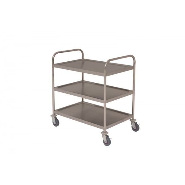 Stainless Steel  Trolley 85.5L X 53.5W X 93.3H
