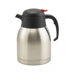 Stainless Steel Vacuum Push Button Jug 1.5L 210mm high