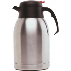 Stainless Steel Vacuum Push Button Jug 2.0L 250mm high